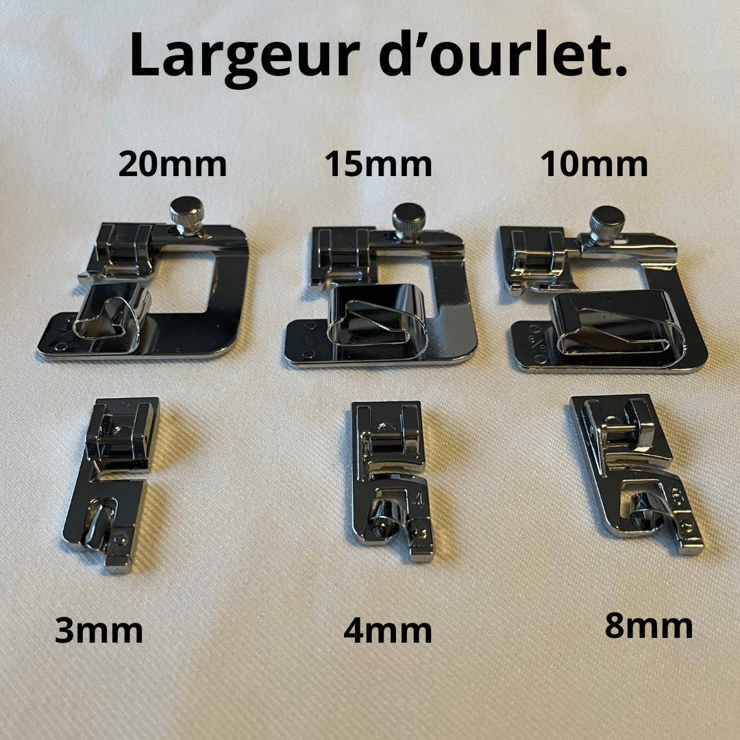 OurletPro V.2 | Pied pour ourlet roulé